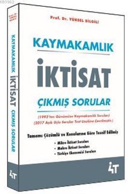 Kaymakamlık İktisat Çıkmış Sorular
