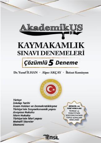 Kaymakamlık Sınavı Denemeleri;Çözümlü 5 Deneme