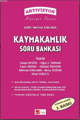 Kaymakamlık Soru Bankası Tamamı Çözümlü