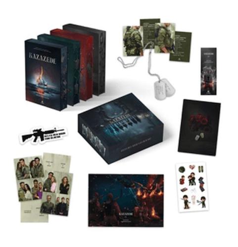 Kazazede (4 Kitap Yan Boyamalı Kutulu) Şevval Demirdöğer