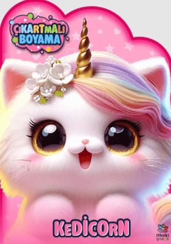 Kedicorn Zamanı - Çıkartmalı Boyama Kitabı Kolektif