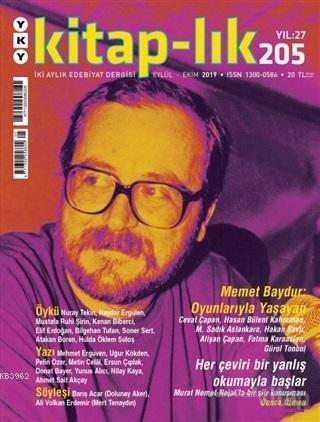 Kitap-lık Dergisi Sayı: 205 Eylül - Ekim 2019