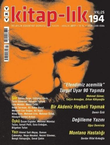 Kitap-lık Sayı 194 - İki Aylık Edebiyat Dergisi