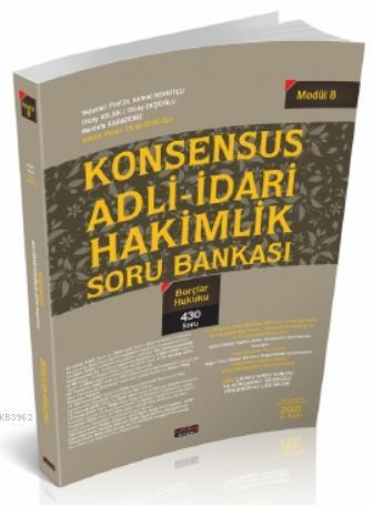 Konsensus Adli İdari Hakimlik Borçlar Hukuku Soru Bankası