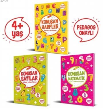 Konuşan Etkinlikler Serisi (4+ Yaş) (3 Kitap Takım)