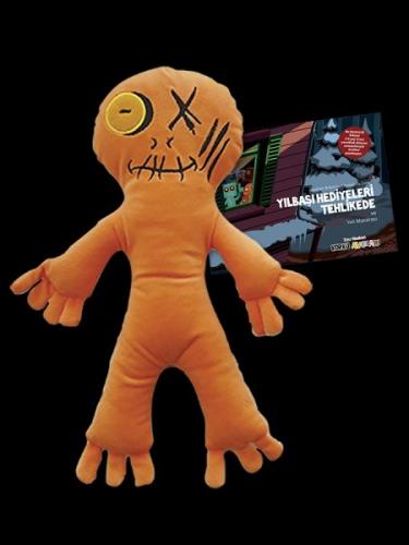 Korku Avcıları Ginger (Peluş Oyuncağı + Yılbaşı Hediyeleri Tehlikede Kitabı)