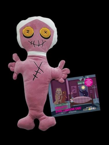 Korku Avcıları Mummy (Peluş Oyuncağı + Dikkat! Evde Canavar Var Kitabı)