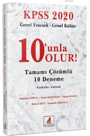 KPSS - 2020 Genel Yetenek - Genel Kültür 10'unla OLUR! Tamamı Çözümlü 10'lu Deneme