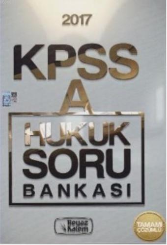 KPSS A Grubu Hukuk Soru Bankası 2017