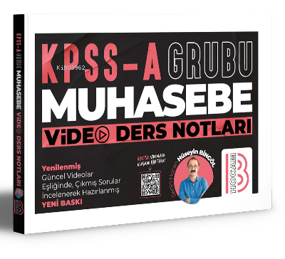 KPSS A Grubu Muhasebe Video Ders Notları