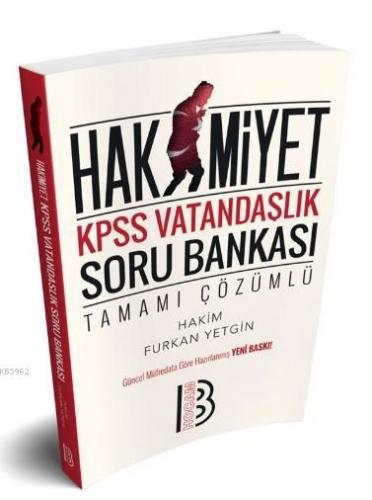 KPSS Hakimiyet Vatandaşlık Tamamı Çözümlü Soru Bankası Benim Hocam Yayınları