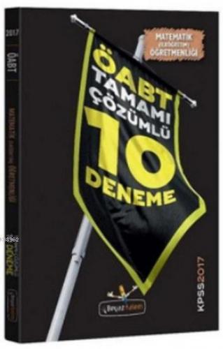KPSS ÖABT İlköğretim Matematik Öğretmenliği Tamamı Çözümlü 10 Deneme