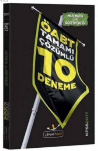 KPSS ÖABT Lise Matematik Öğretmenliği Tamamı Çözümlü 10 Deneme