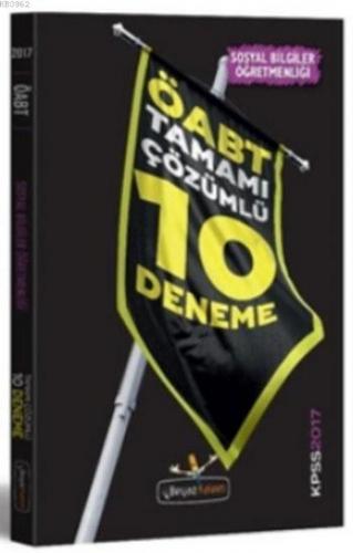 KPSS ÖABT Sosyal Bilgiler Öğretmenliği Tamamı Çözümlü 10 Deneme