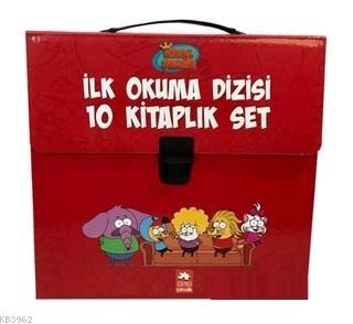 Kral Şakir İlk Okuma Kitaplari Çantali Set (10 Kitap Takım) - Kırmızı