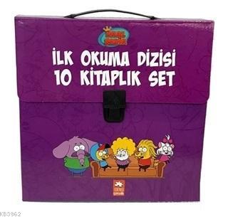 Kral Şakir İlk Okuma Kitaplari Çantali Set (10 Kitap Takım) - Mor
