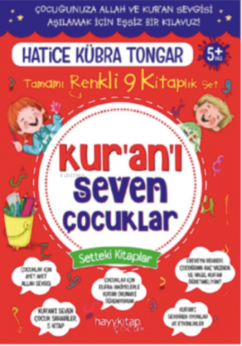 Kur'an'ı Seven Çocuklar 9'lu Set Hatice Kübra Tongar