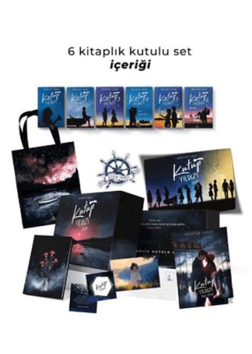 Kutup Yıldızı Serisi - 6 Kitaplık Hediyeli Kutu Mehtap Fırat