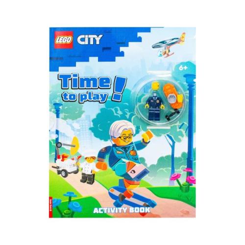 Lego City: Time To Play! Wheeler (İnc Toy) Activity Book