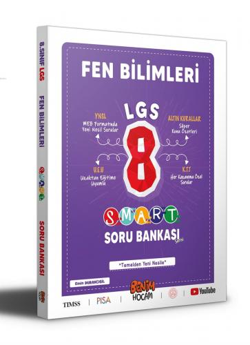 LGS 8.Sınıf Smart Serisi Fen Bilimleri Soru Bankası Benim Hocam Yayınları