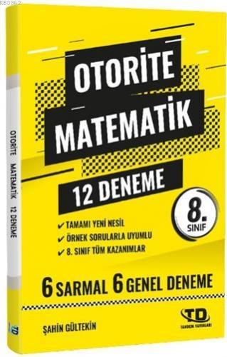 LGS Matematik 8. Sınıf 12 Deneme Otorite