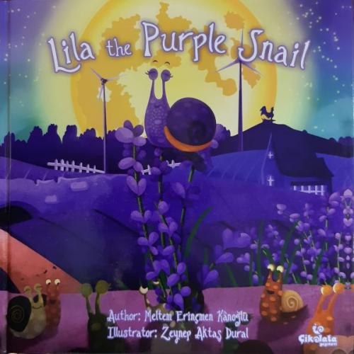 Lila The Purple Snail Meltem Erinçmen Kanoğlu
