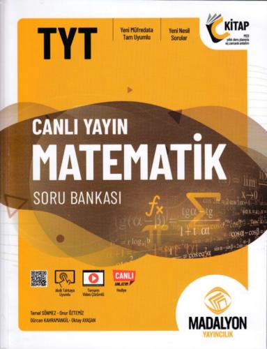 Madalyon TYT Canlı Yayın Matematik Soru Bankası Komisyon
