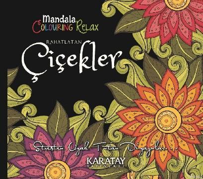 Mandala Clouring Relax Rahatlatan Çicekler Kolektif