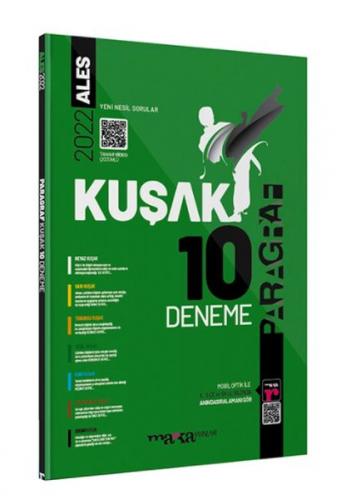 Marka Yayınları 2022 ALES Paragraf Kuşak 10 Deneme Tamamı Video Çözümlü