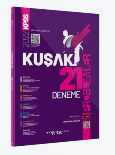 Marka Yayınları 2022 KPSS Problemler 21 Kuşak Deneme