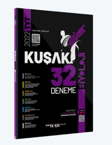 Marka Yayınları 2022 TYT Biyoloji 32 Kuşak Deneme Tamamı Video Çözümlü