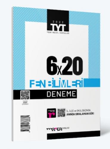 Marka Yayınları 2022 TYT Fen Bilimleri 6×20 Deneme Komisyon