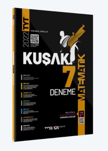 Marka Yayınları 2022 TYT Matematik Kolaydan Zora 7 Kuşak Deneme
