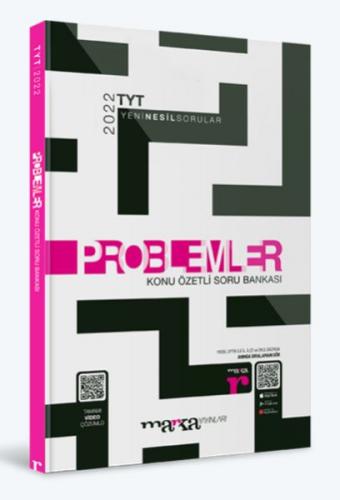 Marka Yayınları 2022 TYT Problemler Konu Özetli Yeni Nesil Soru Bankası Tamamı Video Çözümlü