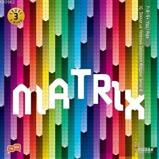 Matrix - IQ Dikkat ve Yetenek Geliştiren Kitaplar Serisi 8 (Level 3) (7-8-9 Yaş)