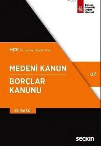 Medeni Kanun Borçlar Hukuku (Cep Kitabı)