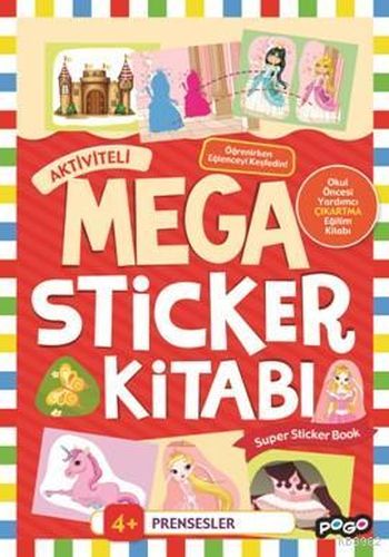 Mega Sticker Prensesler Kolektif