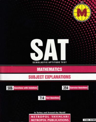 Metropal SAT Mathematics Subject Explanations (Yeni)