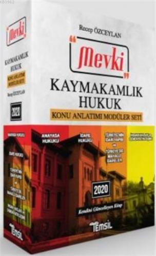 Mevki Kaymakamlık Hukuk Konu Anlatımı Modüler Seti 2020