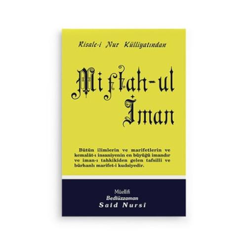 Miftah-ul İman Cep Boy Bediüzzaman Said Nursi
