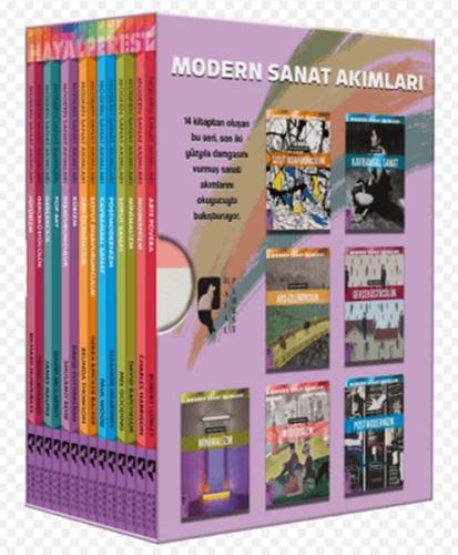 Modern Sanat Akımları (Kutulu Set 14 Kitap) Kolektif