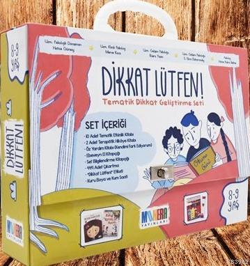 Monera 8-9 Yaş Dikkat Lütfen Tematik Dikkat Geliştirme Seti