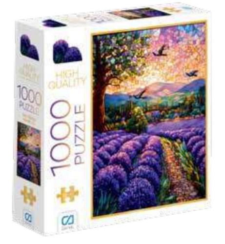 Mor Bahçe Puzzle 1000