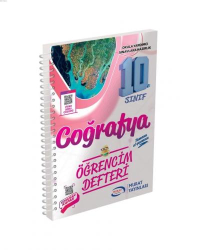 Murat Yayınları 10. Sınıf Coğrafya Öğrencim Defteri Murat
