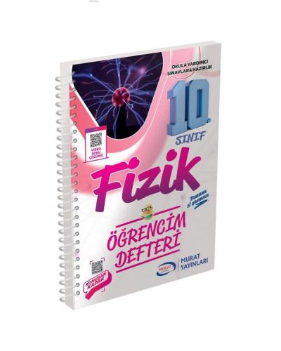 Murat Yayınları 10. Sınıf Fizik Öğrencim Defteri Murat