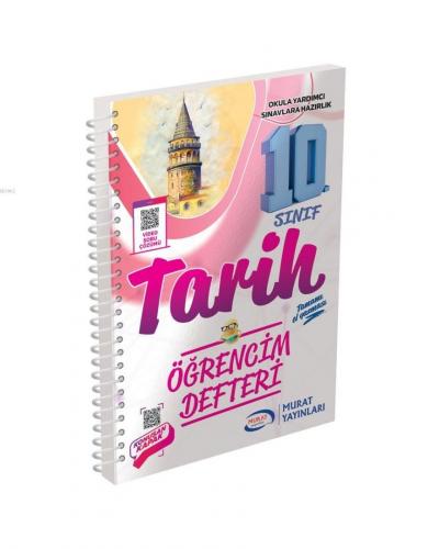 Murat Yayınları 10. Sınıf Tarih Öğrencim Defteri Murat