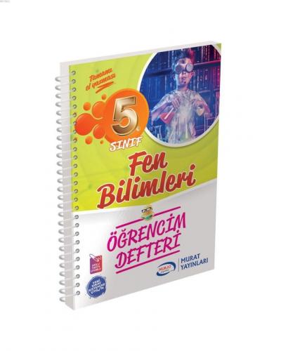 Murat Yayınları 5. Sınıf Fen Bilimleri Öğrencim Defteri Kod 3353 Murat