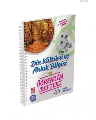 Murat Yayınları 8. Sınıf LGS Din Kültürü ve Ahlak Bilgisi Öğrencim Defteri Murat