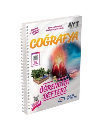 Murat Yayınları AYT Coğrafya Öğrencim Defteri 3004 Murat