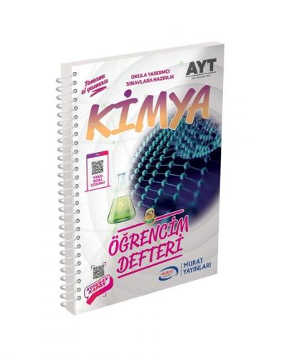 Murat Yayınları AYT Kimya Öğrencim Defteri 3011 Murat